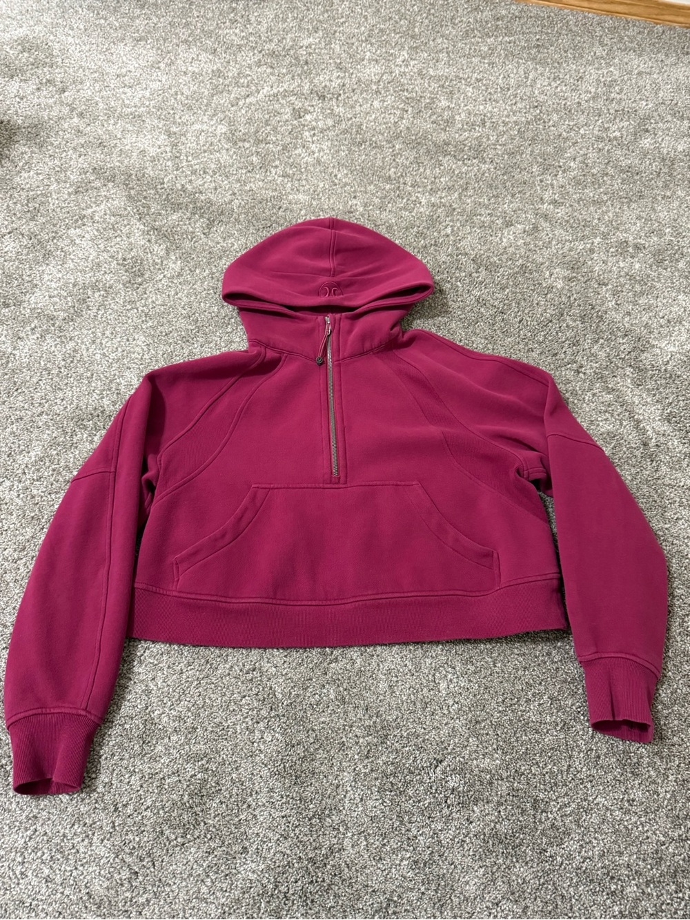 Lululemon Women's Scuba Half-Zip Hooded Pullover Sweater -